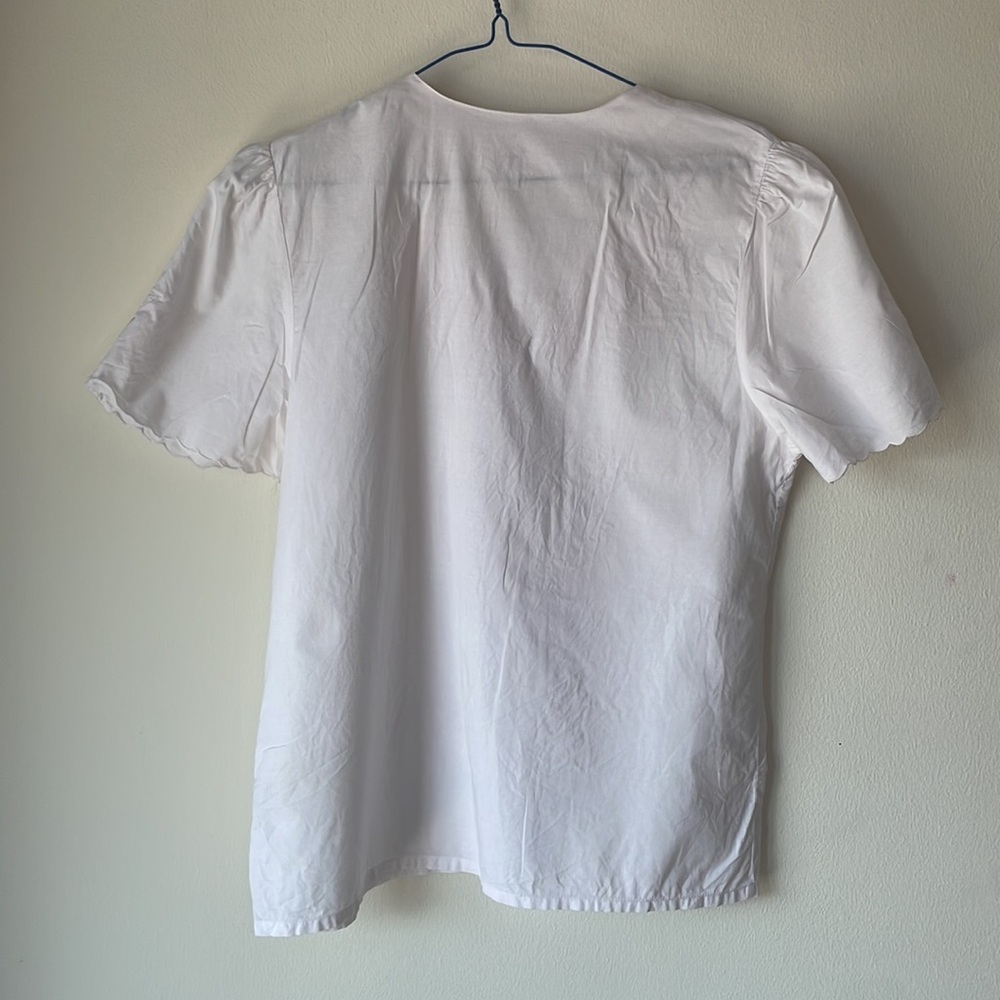 Embroidered Collared Button Up - image 6